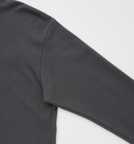 Детский лонгслив UNIQLO 1159845137 (Черный 135-145)