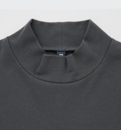 Детский лонгслив UNIQLO 1159845137 (Черный 135-145)