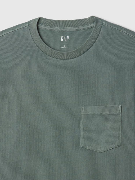 Чоловічий лонгслів GAP 1159846210 (Зелений 3XL)