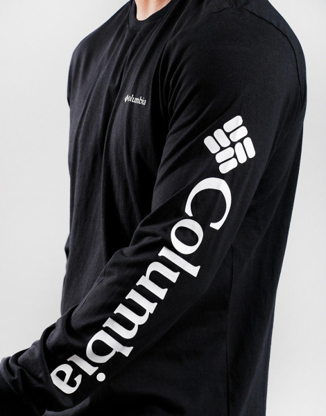 Мужской лонгслив Columbia 1159847906 (Черный XL)