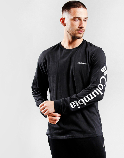 Мужской лонгслив Columbia 1159847906 (Черный XL)