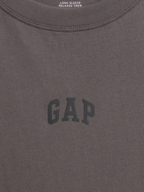 Базовий лонгслів GAP 1159852997 (Сірий XL)
