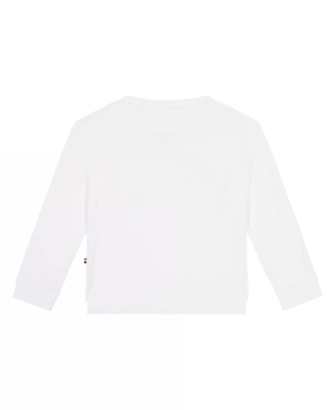 Дитячий лонгслів Tommy Hilfiger з вишивкою 1159854524 (Білий 3T) на зріст 99 см