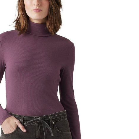 Женский лонгслив Levi's гольф 1159855068 (Фиолетовый XXL)