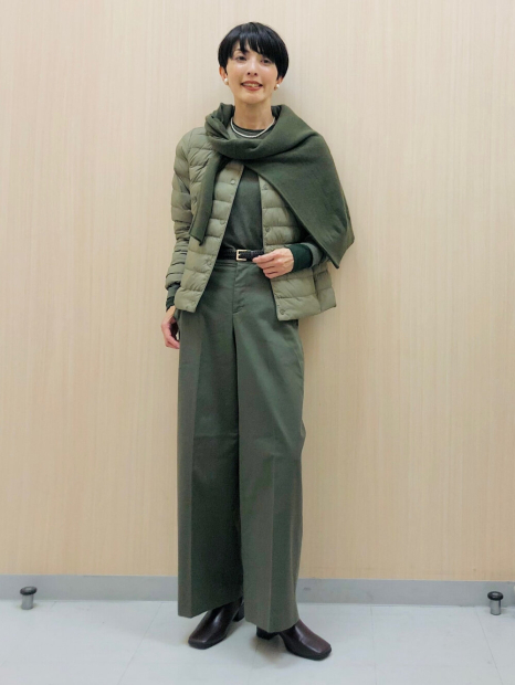 Флисовый лонгслив Uniqlo 1159855744 (Зеленый XL)