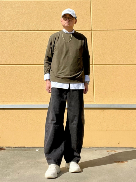 Флисовый лонгслив Uniqlo 1159855744 (Зеленый XL)
