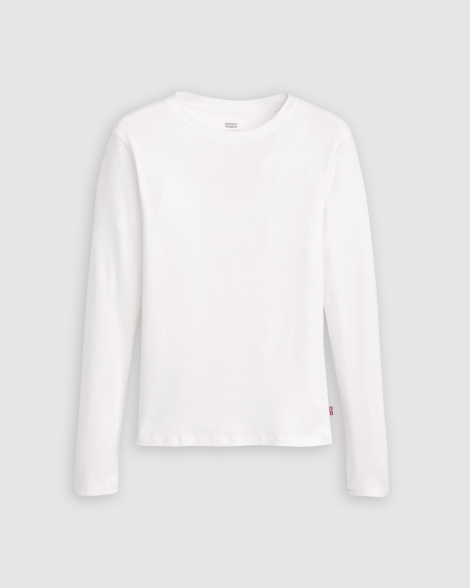 Женский лонгслив Levi's 1159857465 (Белый L)