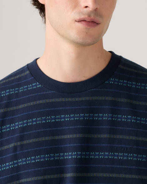 Чоловічий лонгслів Levi's 1159857627 (Синій XXL)