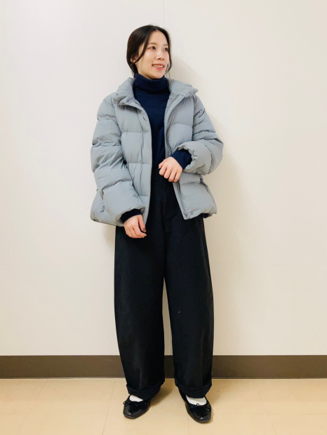 Флісовий лонгслів HEATTECH UNIQLO водолазка 1159857872 (Синій M)