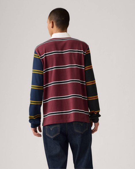 Чоловічий лонгслів-поло Levi's 1159857907 (Різні кольори L)