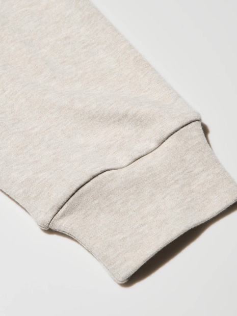 Однотонний лонгслів UNIQLO 1159858340 (Бежевий S)