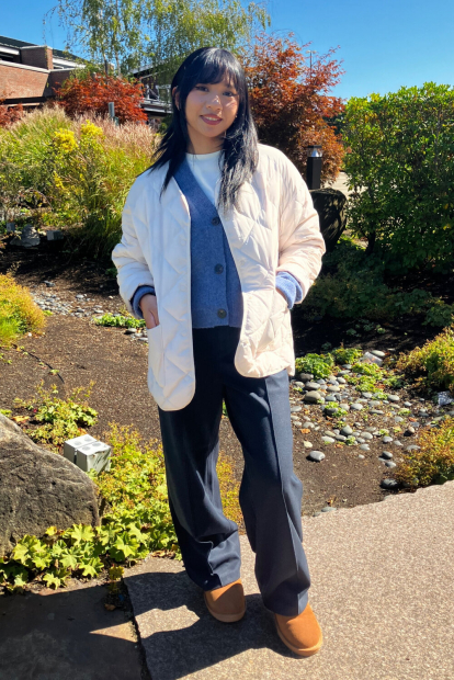 Флісовий лонгслів Uniqlo 1159858969 (Молочний XXL)