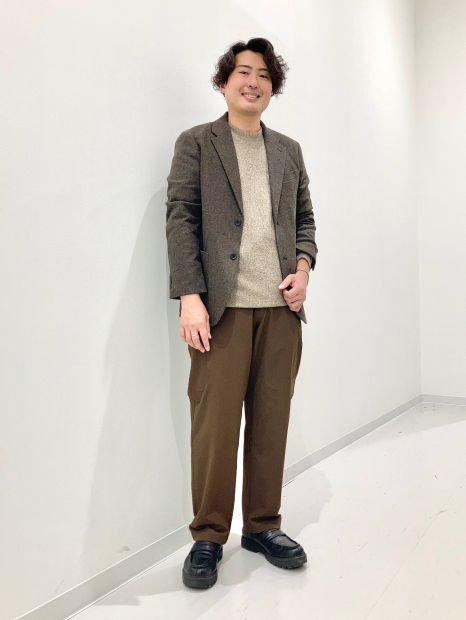 Мужской вязаный флисовый лонгслив UNIQLO 1159859165 (Бежевый 3XL)