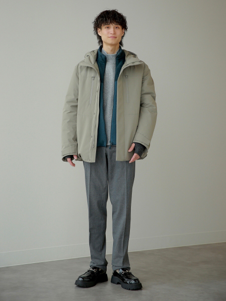 Мужской вязаный флисовый лонгслив UNIQLO 1159859167 (Серый 3XL)