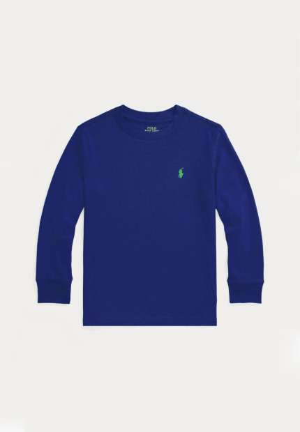 Дитячий лонгслів Polo Ralph Lauren з логотипом 1159859484 (Синій 3) на зріст 90-100 см