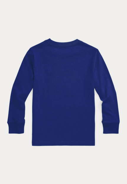 Дитячий лонгслів Polo Ralph Lauren з логотипом 1159859484 (Синій 3) на зріст 90-100 см