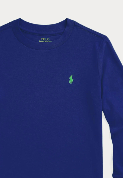Дитячий лонгслів Polo Ralph Lauren з логотипом 1159859484 (Синій 3) на зріст 90-100 см