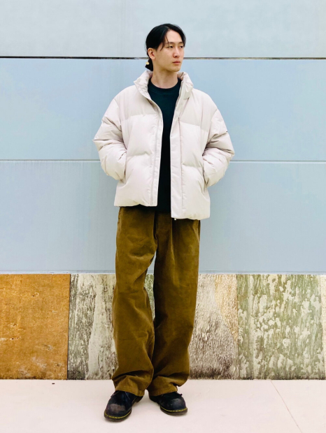 Мужской вязаный флисовый лонгслив UNIQLO 1159859671 (Черный XXL)