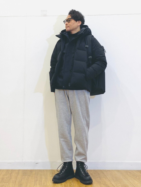 Мужской вязаный флисовый лонгслив UNIQLO 1159859671 (Черный XXL)