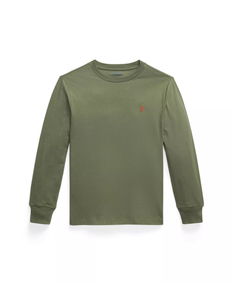 Детский лонгслив Polo Ralph Lauren с логотипом 1159859915 (Зеленый M) на рост 140-149 см