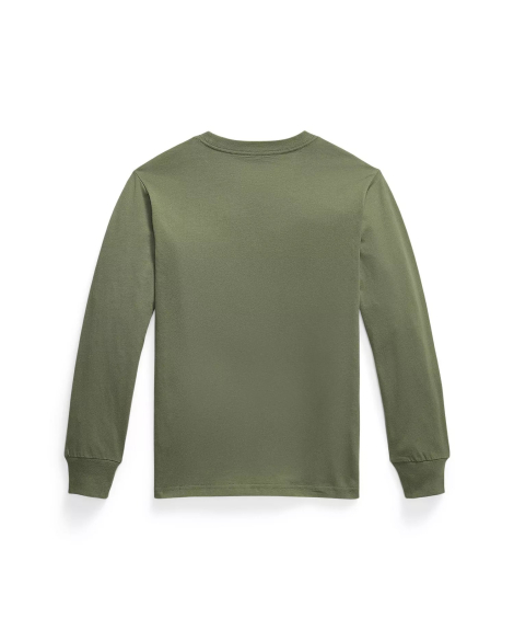 Детский лонгслив Polo Ralph Lauren с логотипом 1159859915 (Зеленый M) на рост 140-149 см