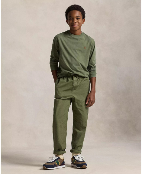 Детский лонгслив Polo Ralph Lauren с логотипом 1159859915 (Зеленый M) на рост 140-149 см