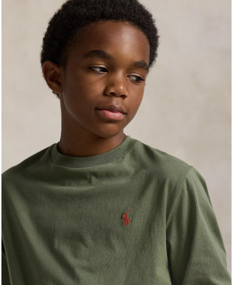 Детский лонгслив Polo Ralph Lauren с логотипом 1159859915 (Зеленый M) на рост 140-149 см