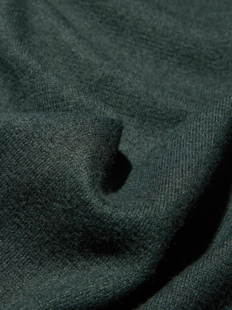Мужской вязаный флисовый лонгслив UNIQLO 1159860708 (Зеленый M)