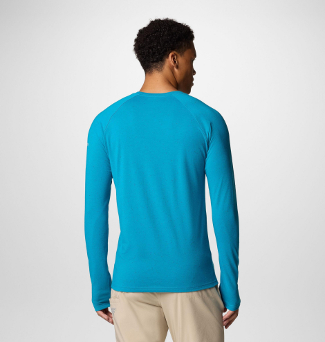 Чоловічий лонгслів Columbia з технологією Omni-Shade 1159861103 (Синій XXL)