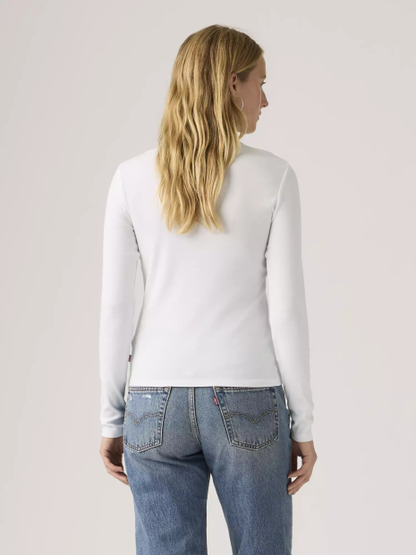 Женский лонгслив Levi's 1159862010 (Белый S)