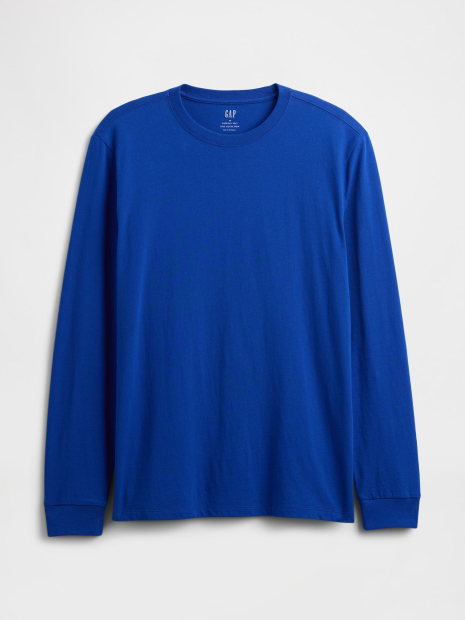 Базовый лонгслив GAP 1159862888 (Синий XXL)