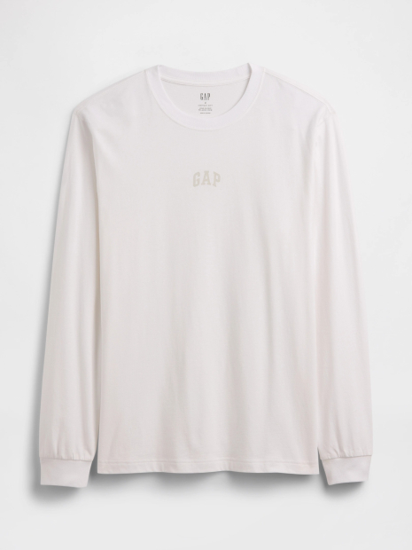 Базовый лонгслив GAP 1159863009 (Белый XL)