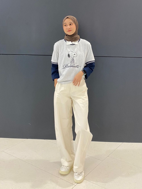 Лонгслив-поло UNIQLO 1159863272 (Синий XL)
