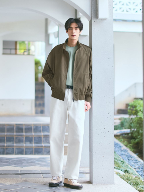 Базовый лонгслив UNIQLO с технологией AIRism 1159864454 (Зеленый XXL)