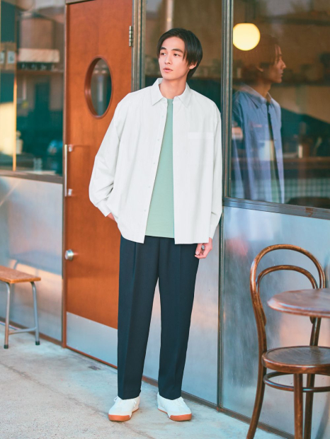 Базовый лонгслив UNIQLO с технологией AIRism 1159864454 (Зеленый XXL)