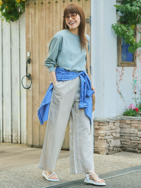 Базовый лонгслив UNIQLO с технологией AIRism 1159864454 (Зеленый XXL)