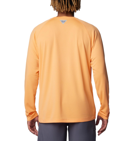 Мужской лонгслив Columbia с технологией Omni-Shade 1160195162 (Оранжевый 1X)