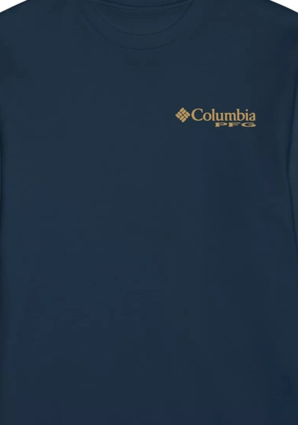 Мужской лонгслив Columbia 1160320058 (Синий XL)