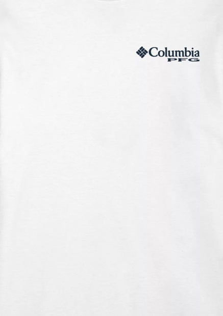 Чоловічий лонгслів Columbia 1160448924 (Білий XL)