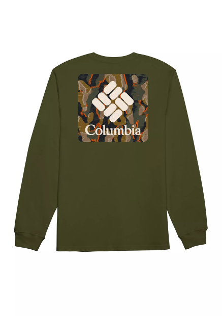 Чоловічий лонгслів Columbia 1160468243 (Зелений XL)