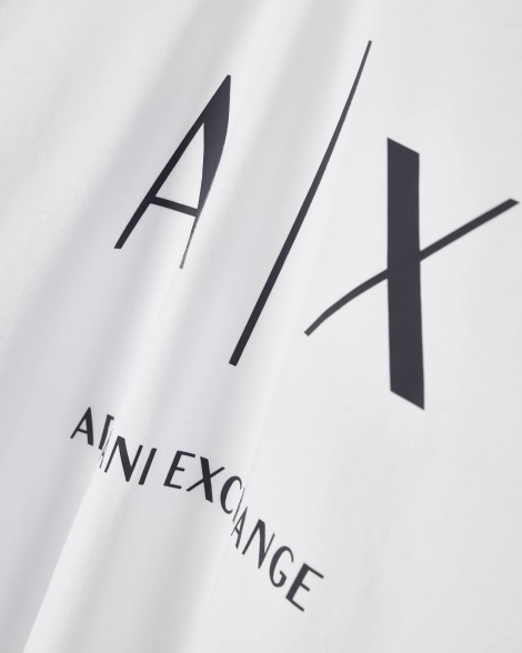 Лонгслив Armani Exchange 1162219445 (Белый L)