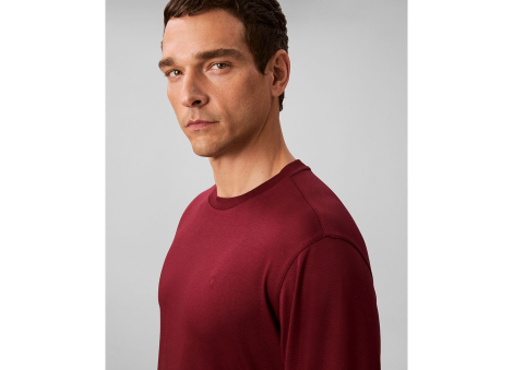 Мужской лонгслив Calvin Klein с логотипом 1162519596 (Бордовый XXL)