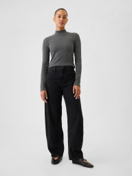 Женский лонгслив GAP 1159838518 (Серый XXL)