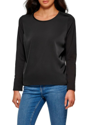 Женский лонгслив Calvin Klein 1159838932 (Черный XS)