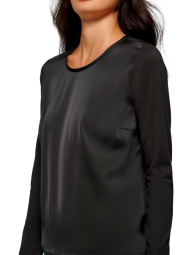 Женский лонгслив Calvin Klein 1159838932 (Черный XS)