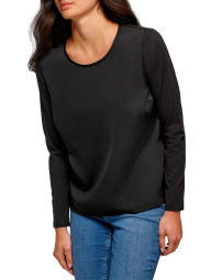 Женский лонгслив Calvin Klein 1159838932 (Черный XS)