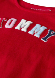 Дитячий лонгслів Tommy Hilfiger з логотипом 1159839465 (Червоний M)