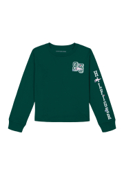 Детский лонгслив Tommy Hilfiger с логотипом 1159839536 (Зеленый M)