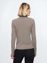 Базовый лонгслив GAP 1159839537 (Коричневый S)