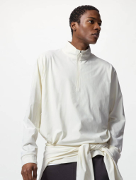 Лонгслив DRY-EX UNIQLO с защитой от ультрафиолета 1159839917 (Молочный L)